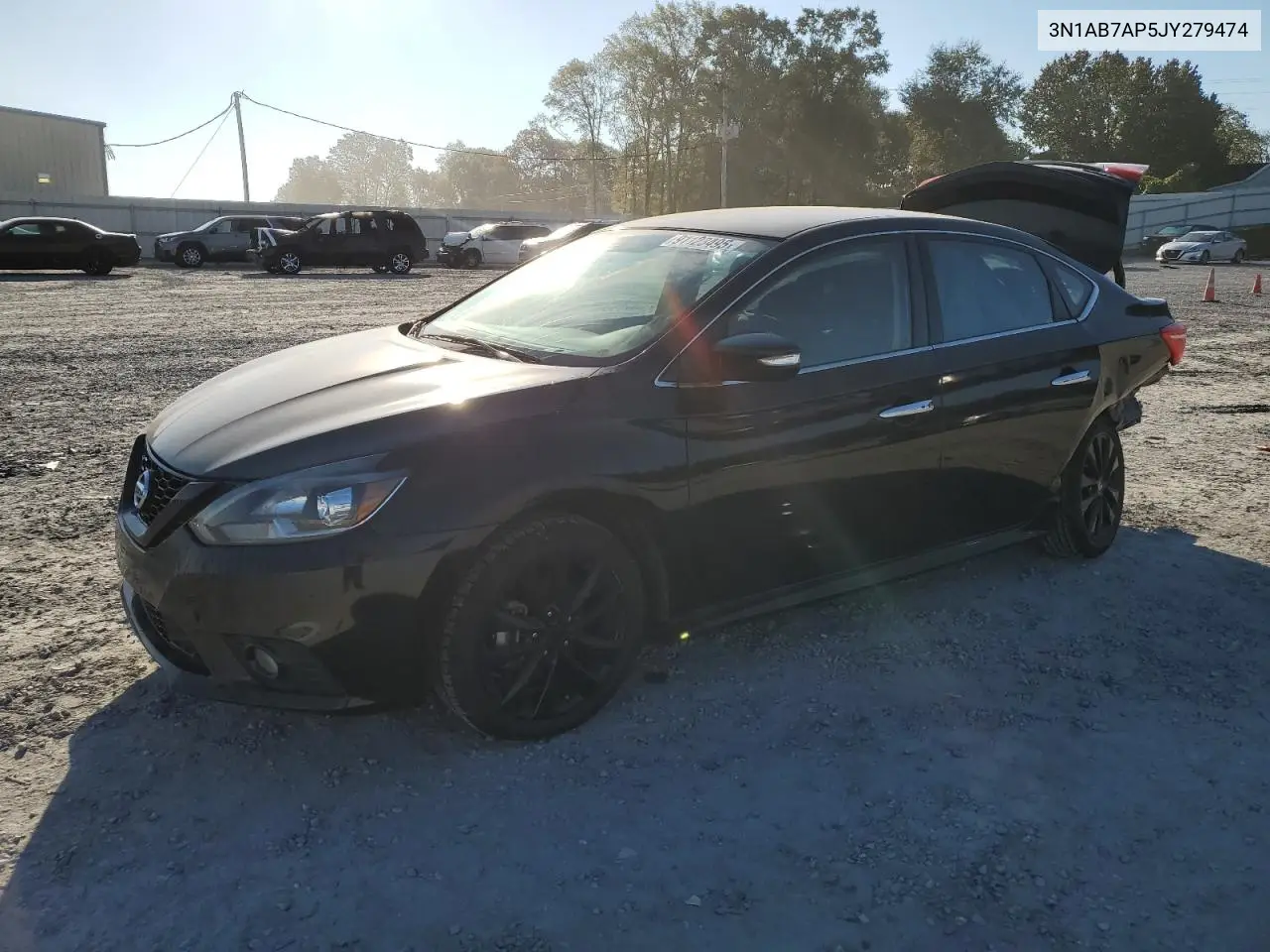3N1AB7AP5JY279474 2018 Nissan Sentra S