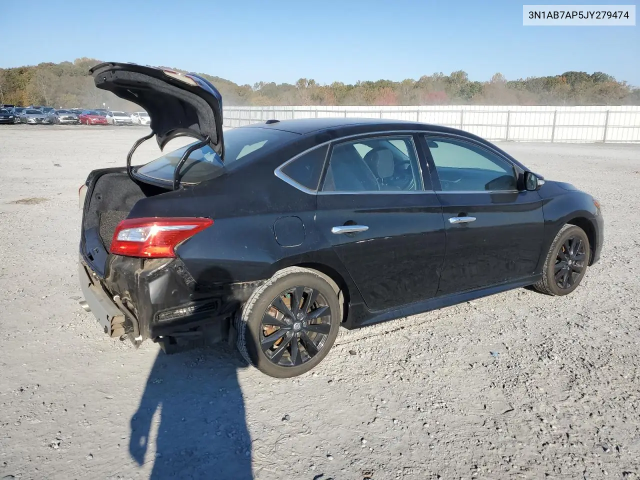 3N1AB7AP5JY279474 2018 Nissan Sentra S