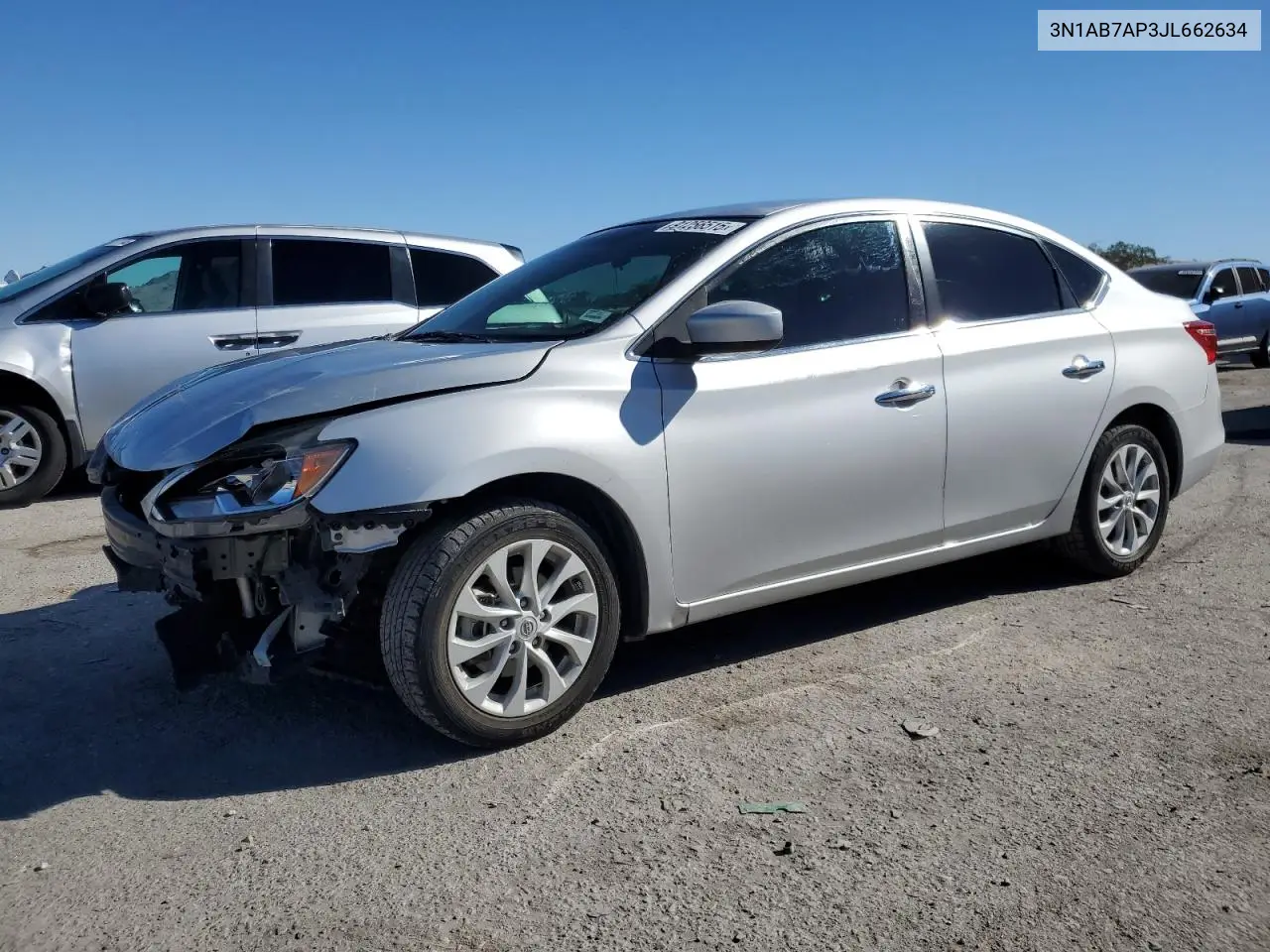 3N1AB7AP3JL662634 2018 Nissan Sentra S