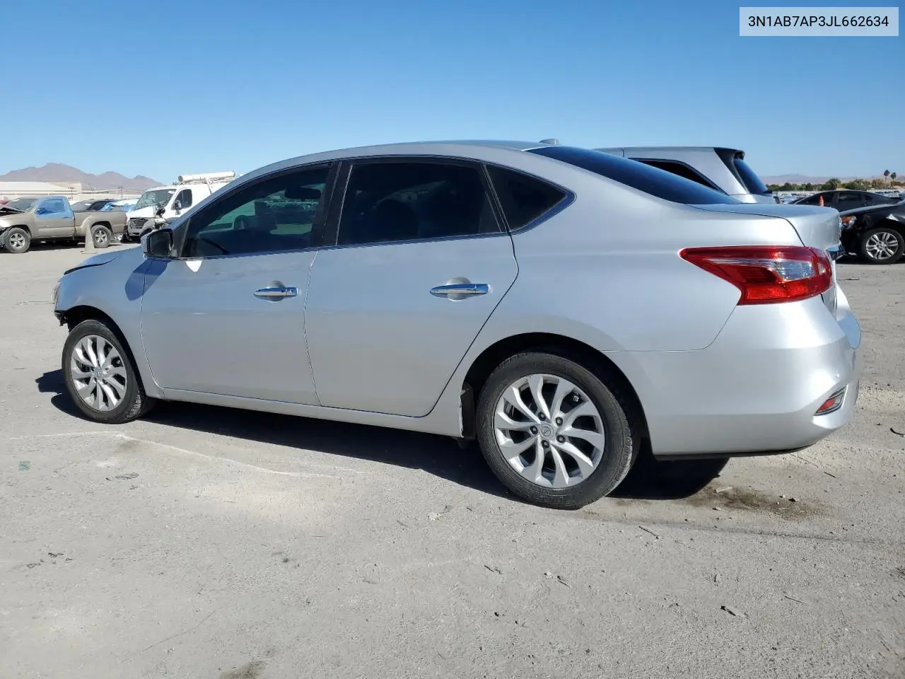 3N1AB7AP3JL662634 2018 Nissan Sentra S