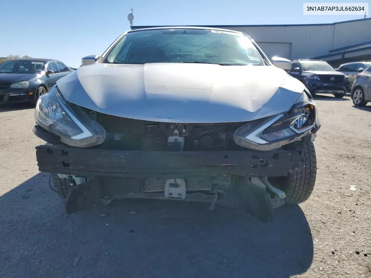 3N1AB7AP3JL662634 2018 Nissan Sentra S