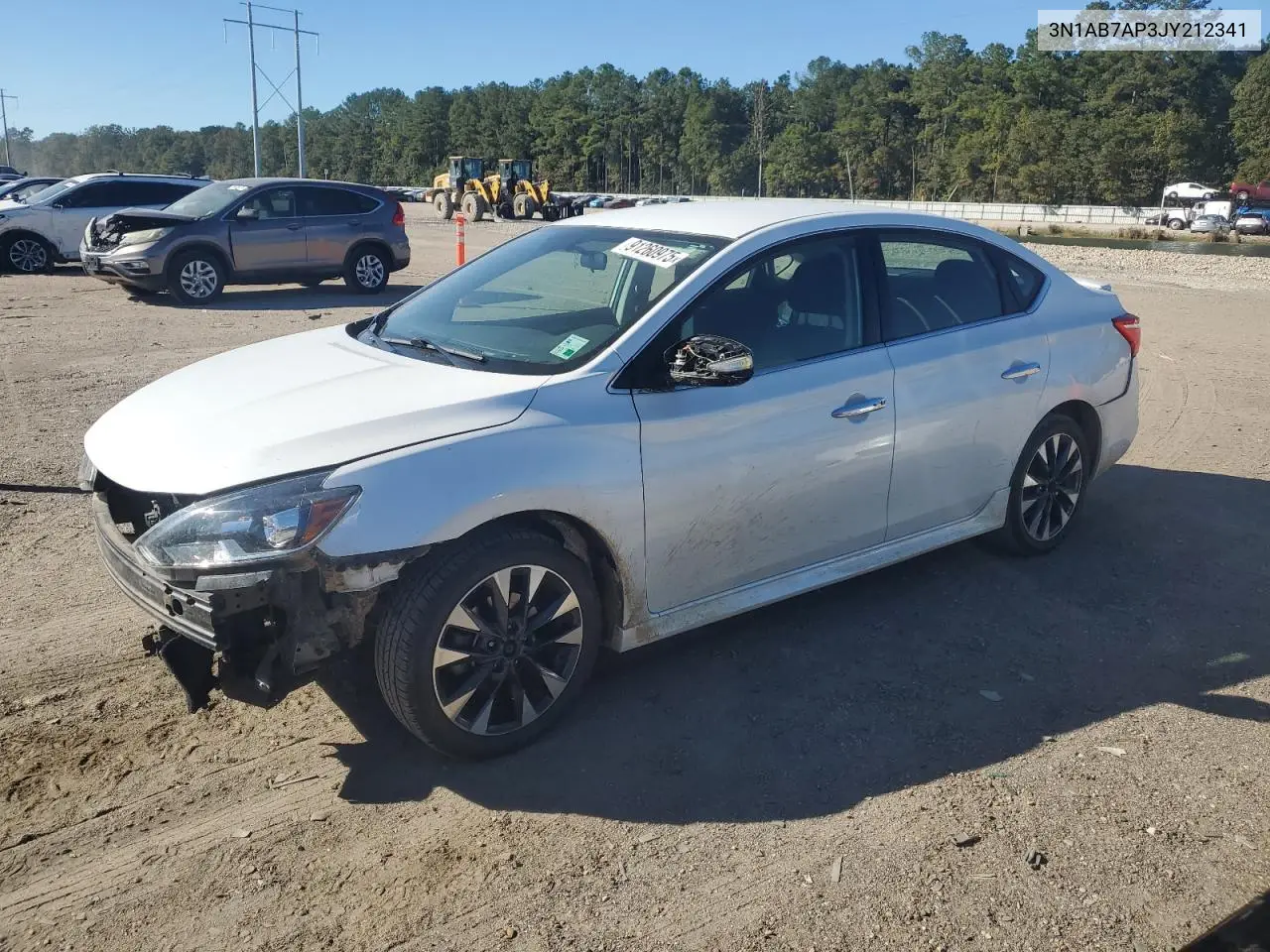 3N1AB7AP3JY212341 2018 Nissan Sentra S