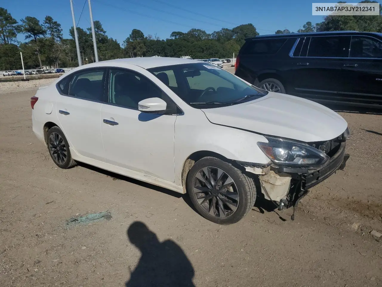3N1AB7AP3JY212341 2018 Nissan Sentra S