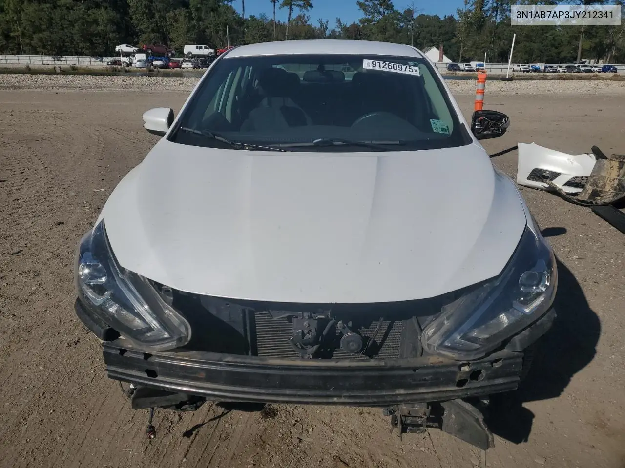 3N1AB7AP3JY212341 2018 Nissan Sentra S