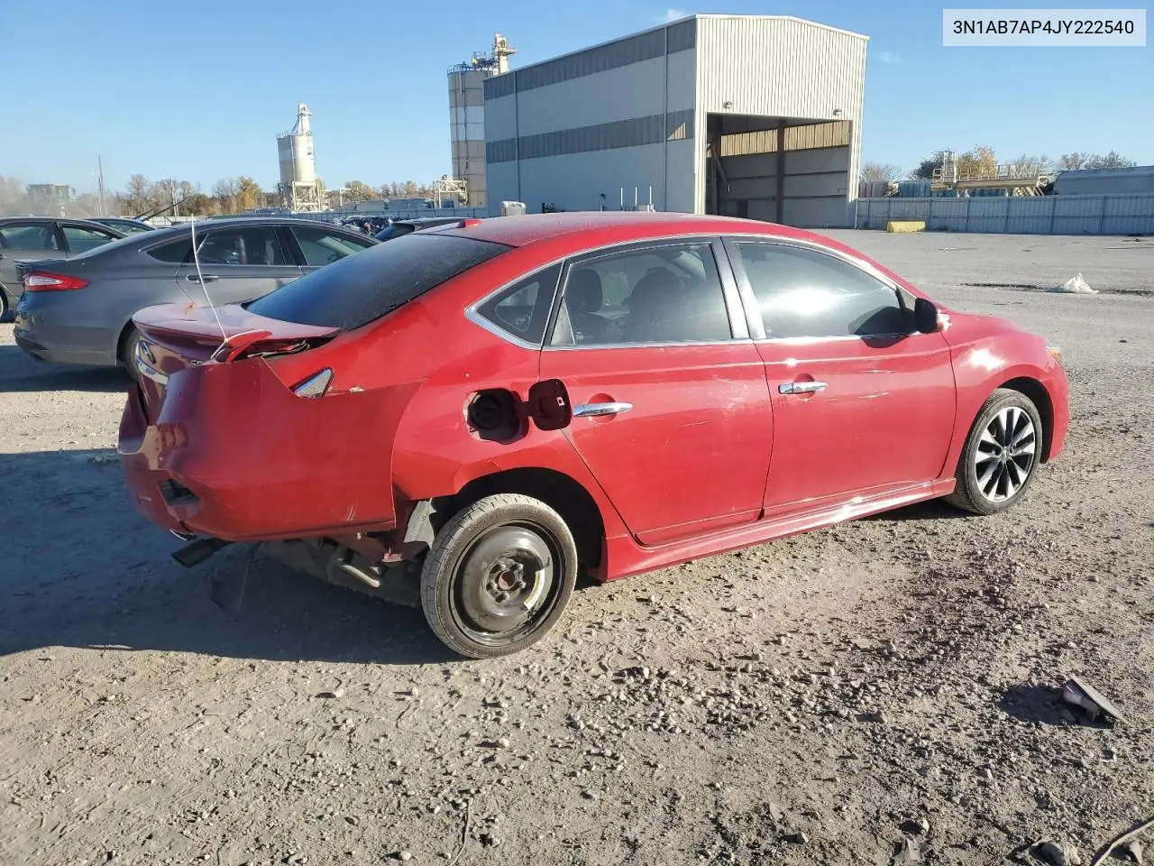 3N1AB7AP4JY222540 2018 Nissan Sentra S