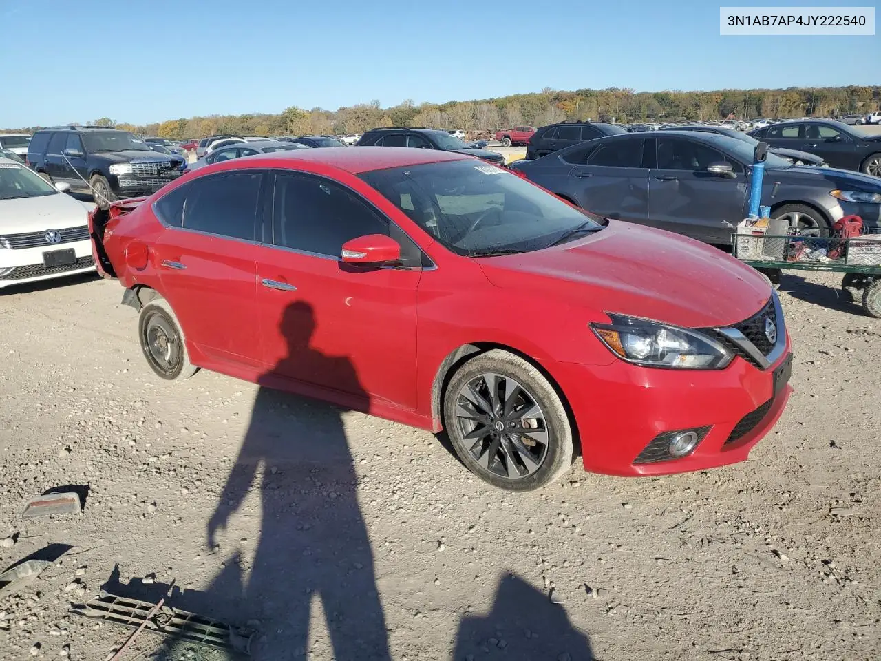 3N1AB7AP4JY222540 2018 Nissan Sentra S