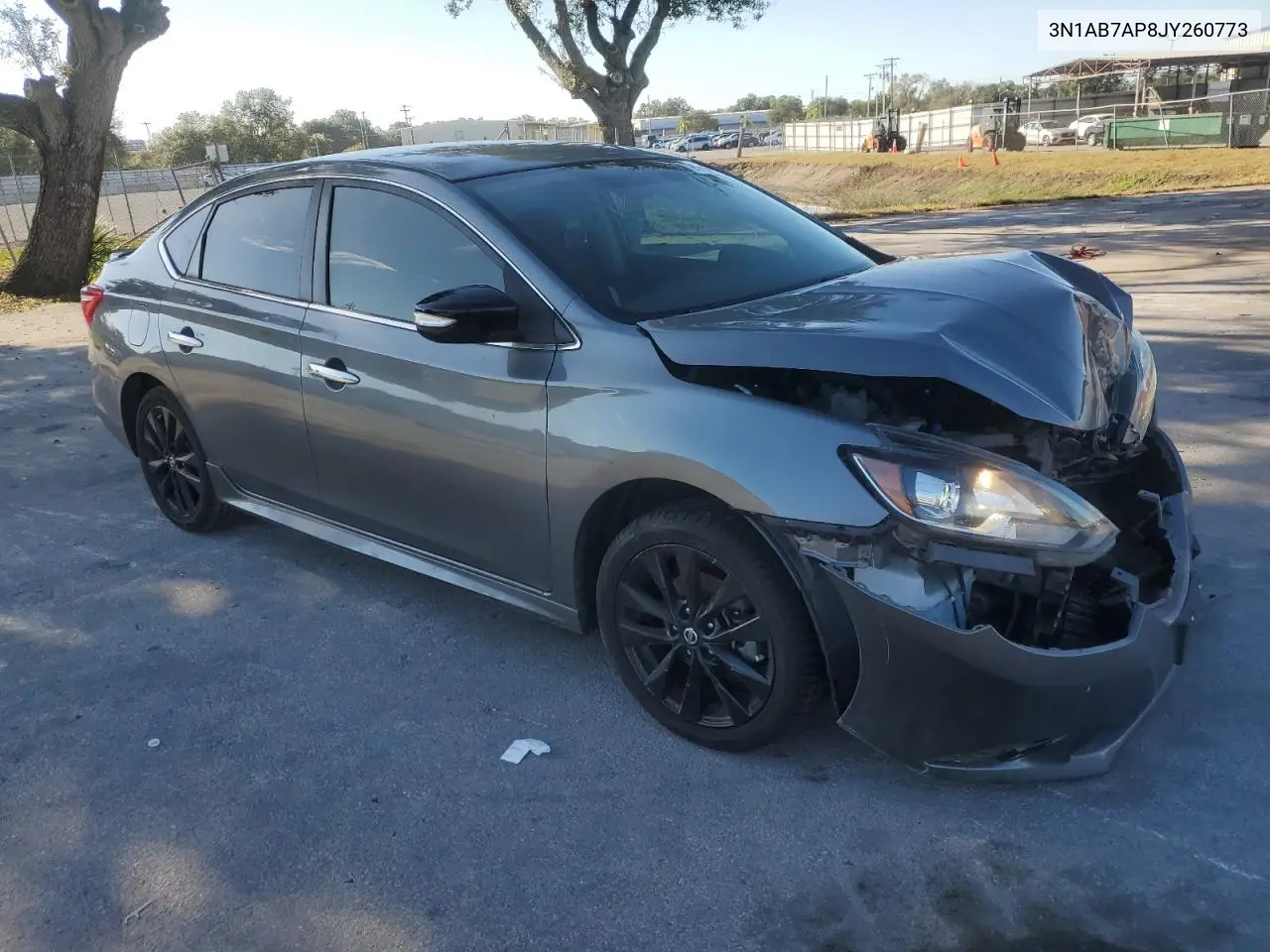 3N1AB7AP8JY260773 2018 Nissan Sentra S