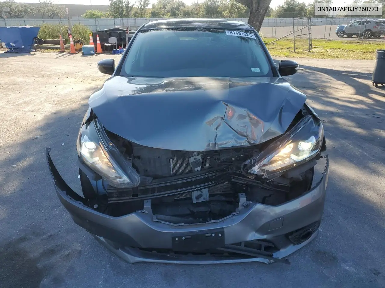 3N1AB7AP8JY260773 2018 Nissan Sentra S
