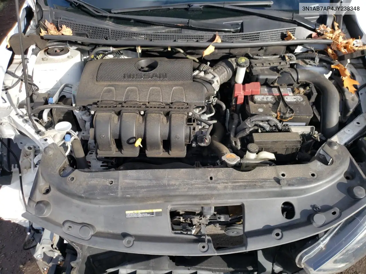 3N1AB7AP4JY238348 2018 Nissan Sentra S