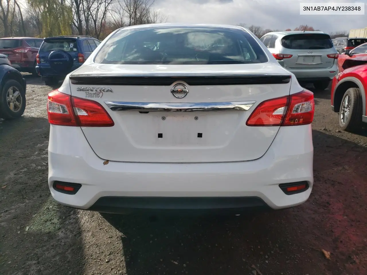 3N1AB7AP4JY238348 2018 Nissan Sentra S