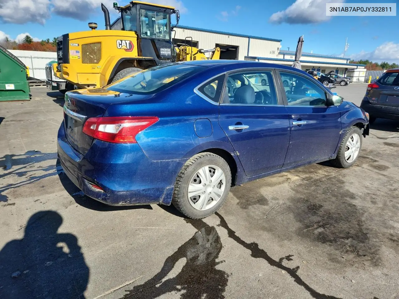 3N1AB7AP0JY332811 2018 Nissan Sentra S