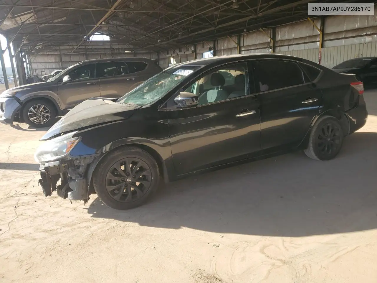 3N1AB7AP9JY286170 2018 Nissan Sentra S