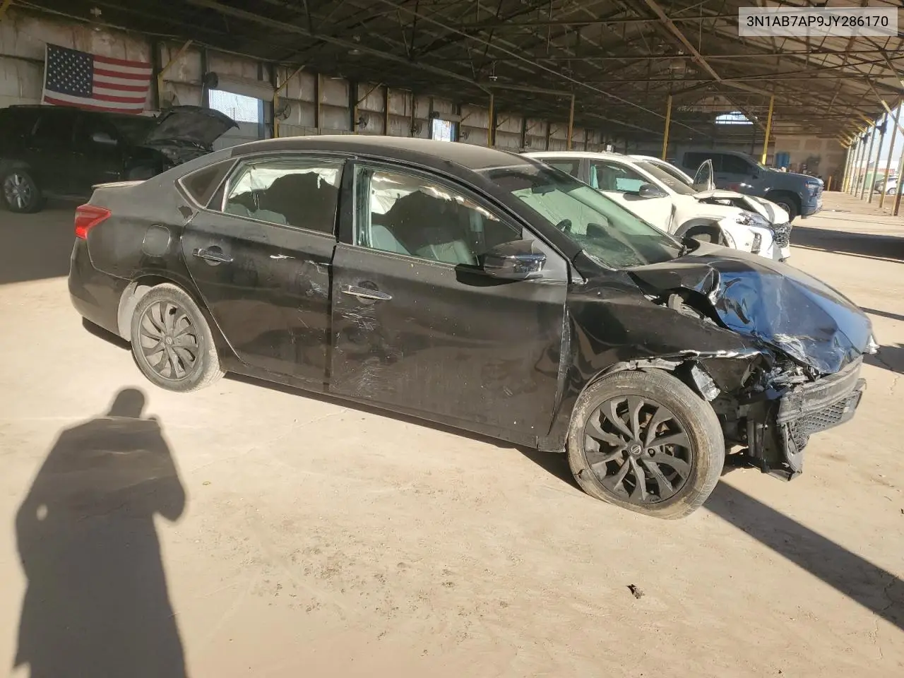 3N1AB7AP9JY286170 2018 Nissan Sentra S