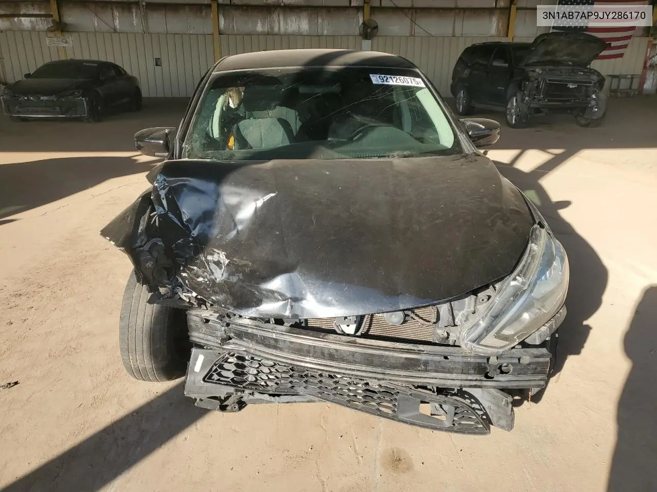 3N1AB7AP9JY286170 2018 Nissan Sentra S