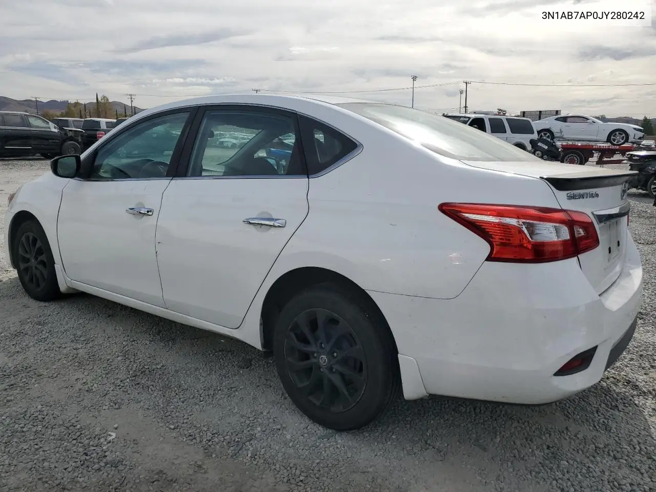 3N1AB7AP0JY280242 2018 Nissan Sentra S
