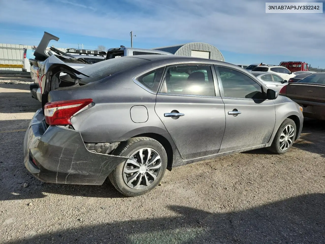 3N1AB7AP9JY332242 2018 Nissan Sentra S