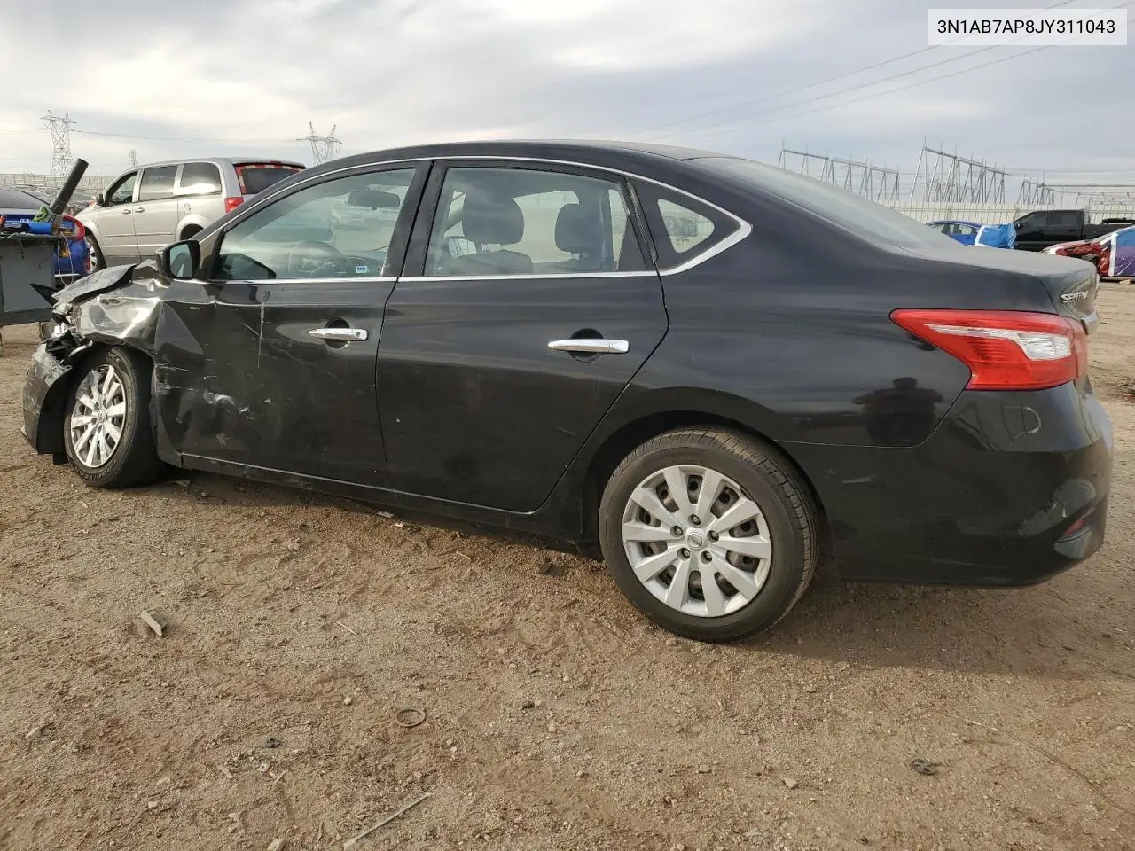 3N1AB7AP8JY311043 2018 Nissan Sentra S