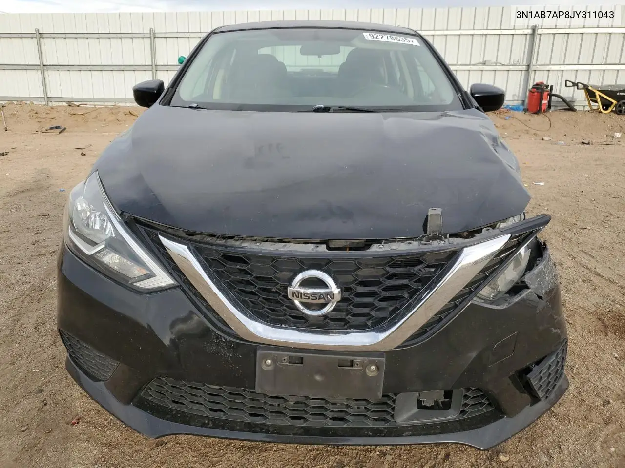 3N1AB7AP8JY311043 2018 Nissan Sentra S