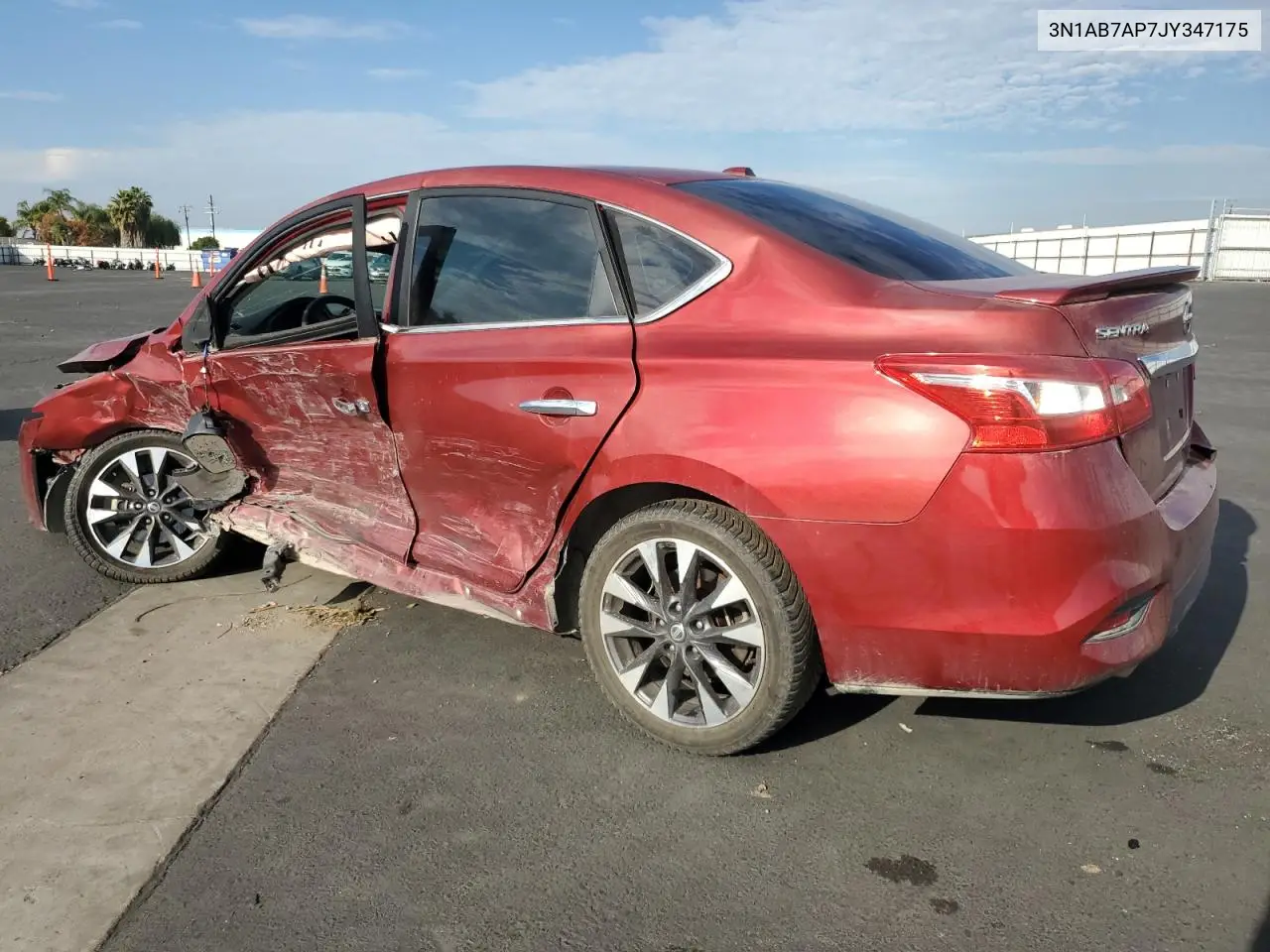 3N1AB7AP7JY347175 2018 Nissan Sentra S