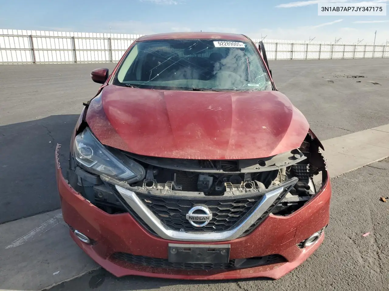 3N1AB7AP7JY347175 2018 Nissan Sentra S