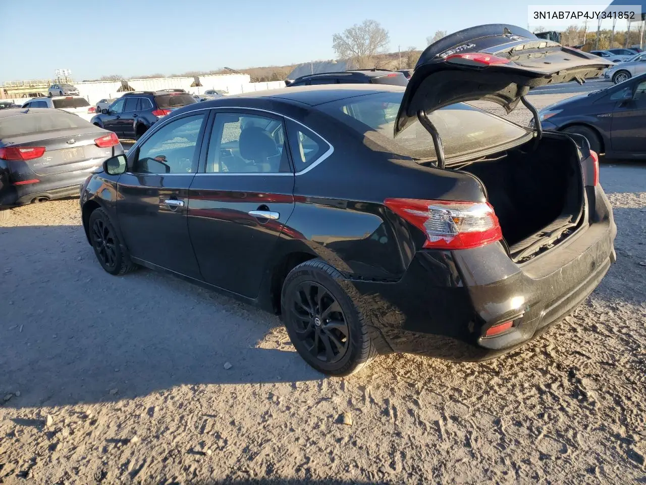 3N1AB7AP4JY341852 2018 Nissan Sentra S
