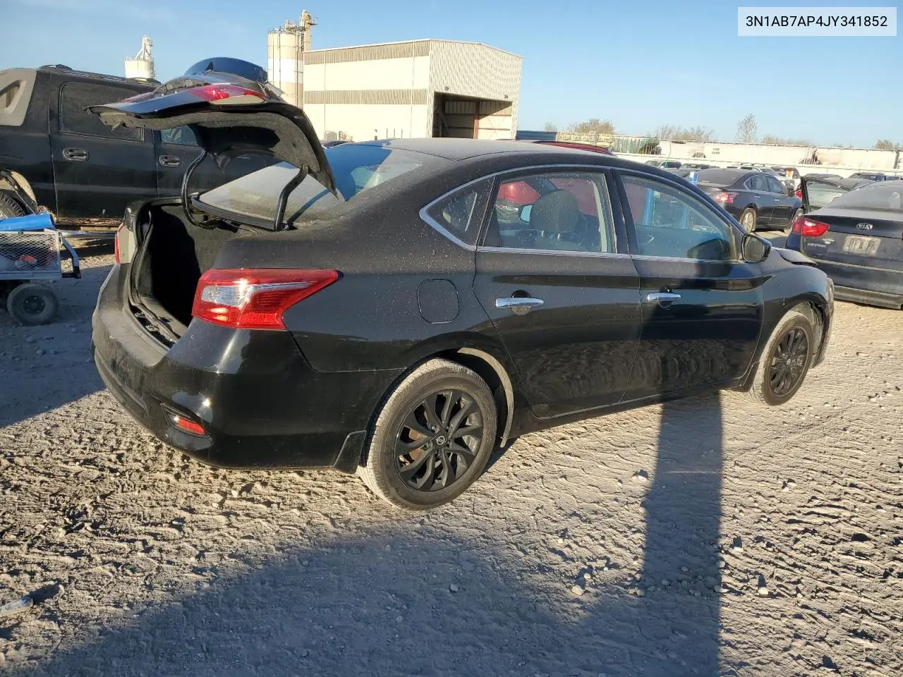 3N1AB7AP4JY341852 2018 Nissan Sentra S