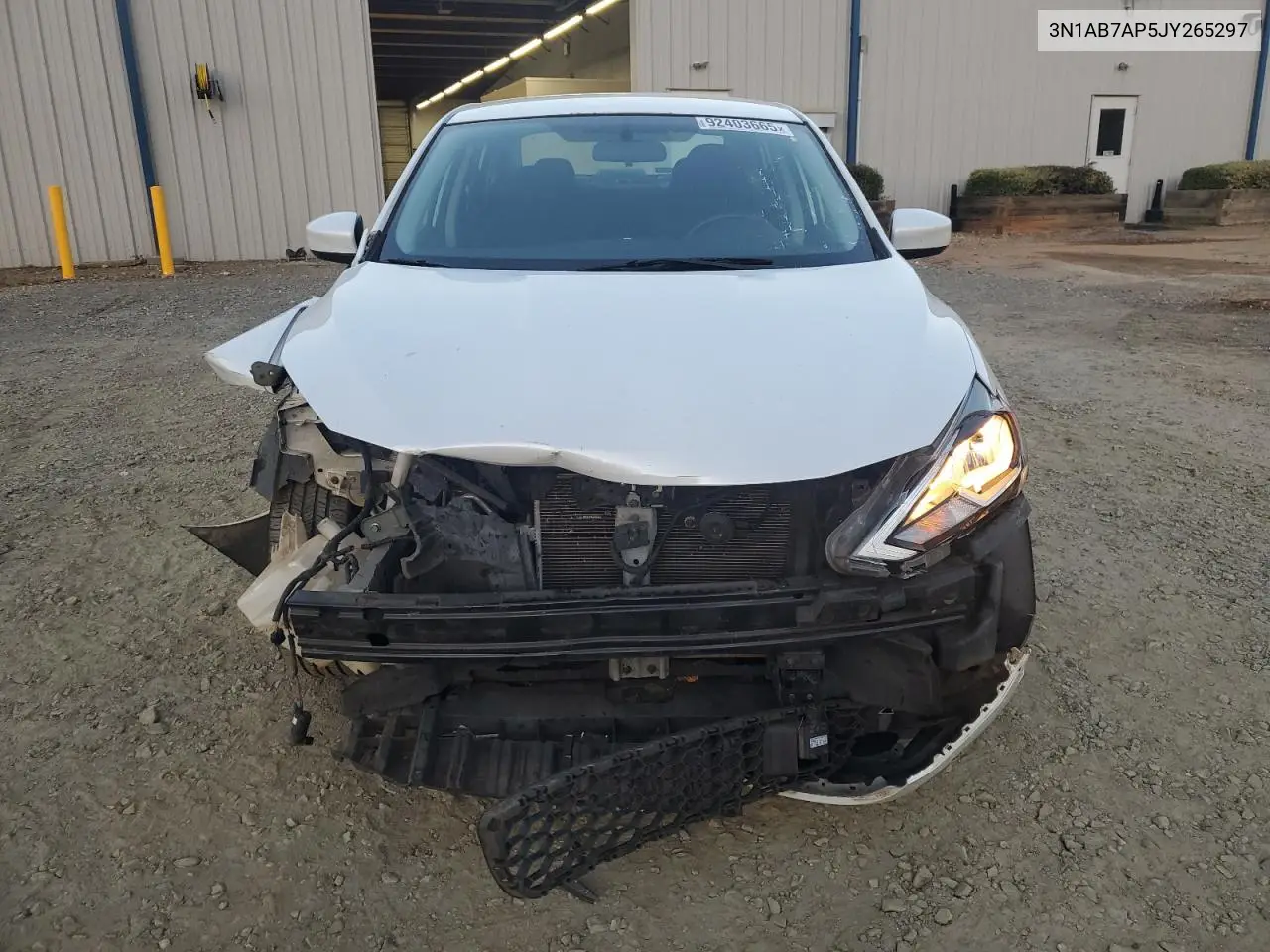 3N1AB7AP5JY265297 2018 Nissan Sentra S