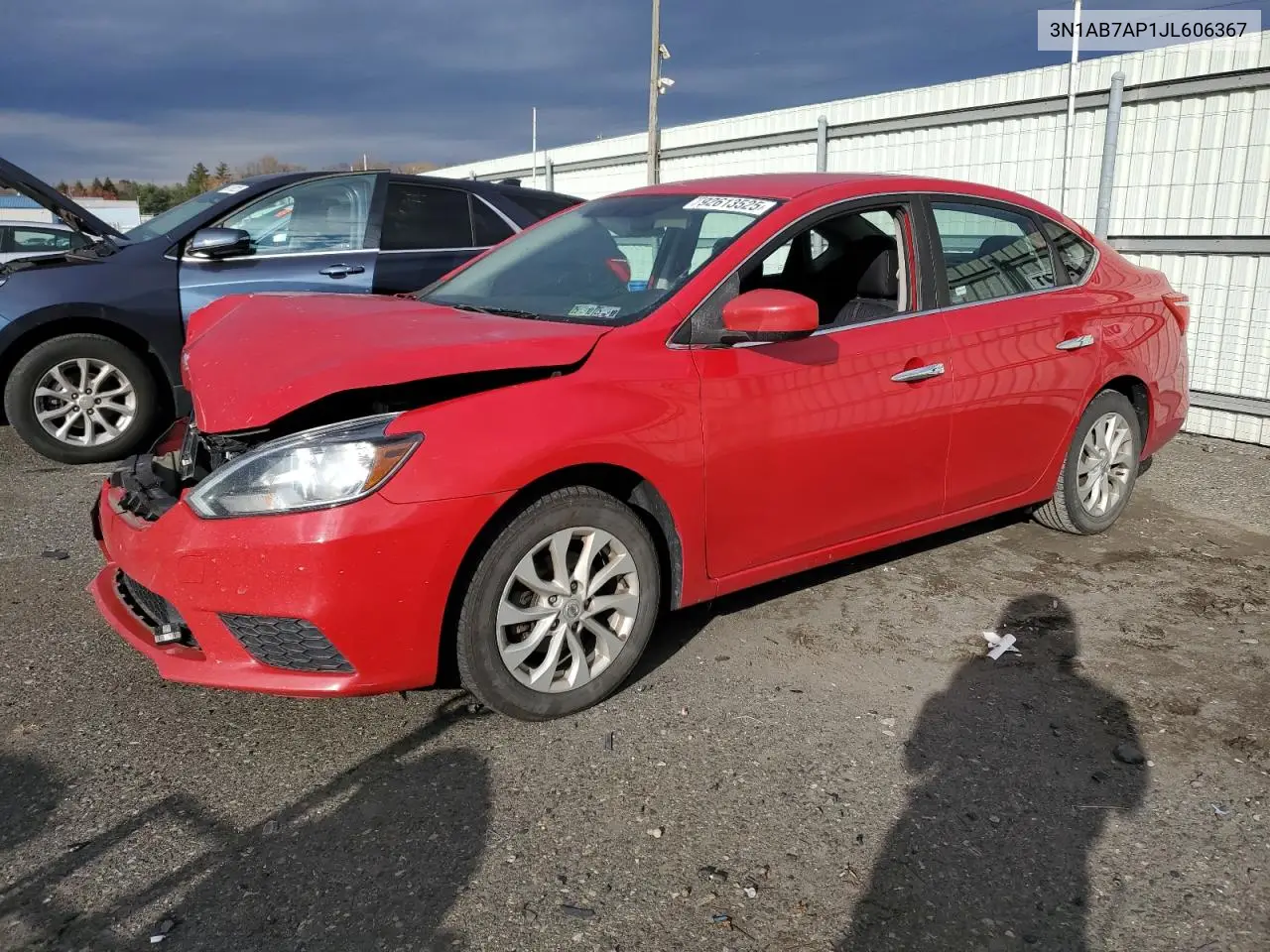3N1AB7AP1JL606367 2018 Nissan Sentra S