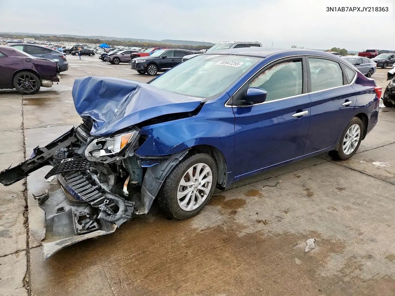 3N1AB7APXJY218363 2018 Nissan Sentra S