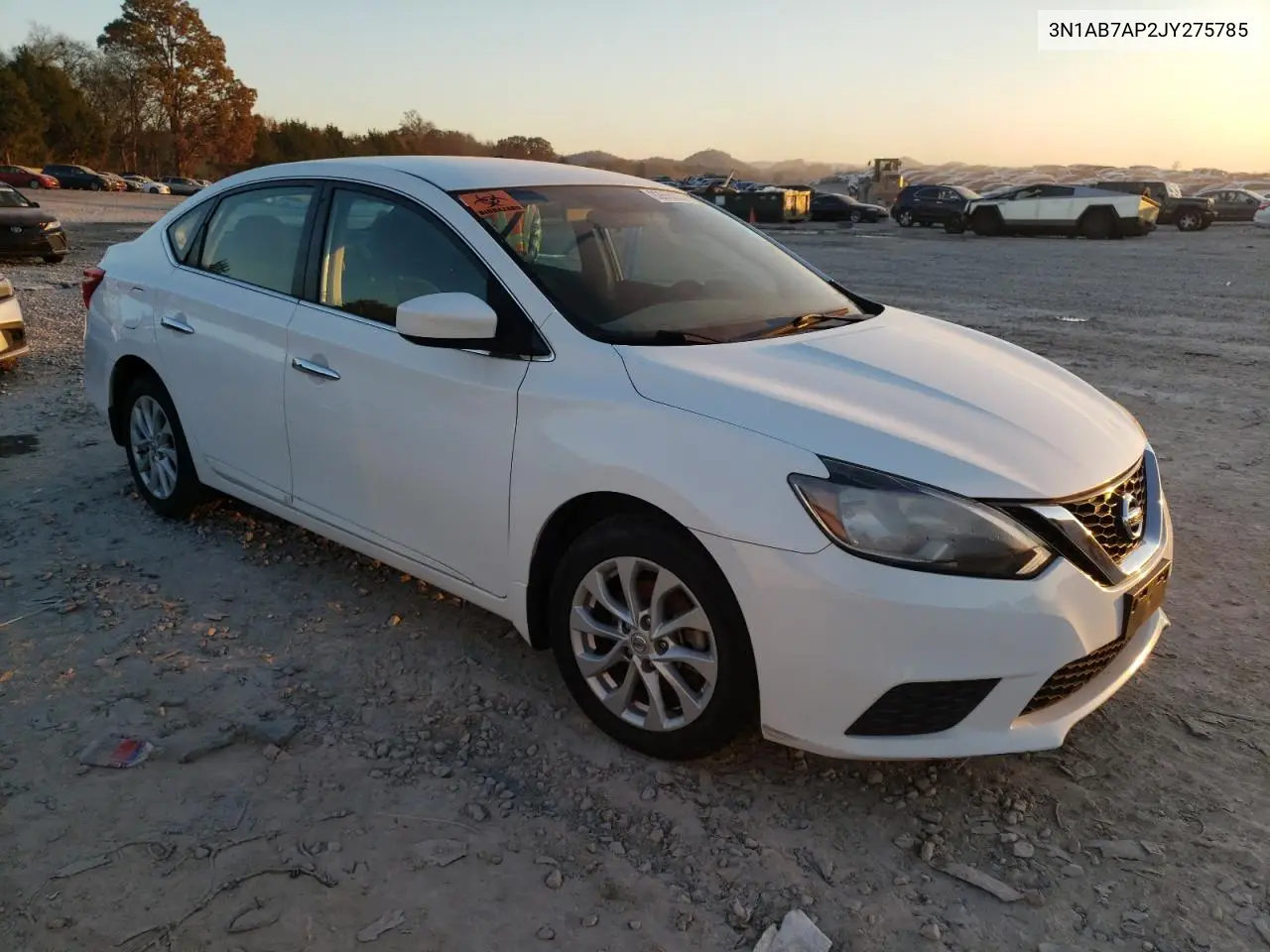 3N1AB7AP2JY275785 2018 Nissan Sentra S