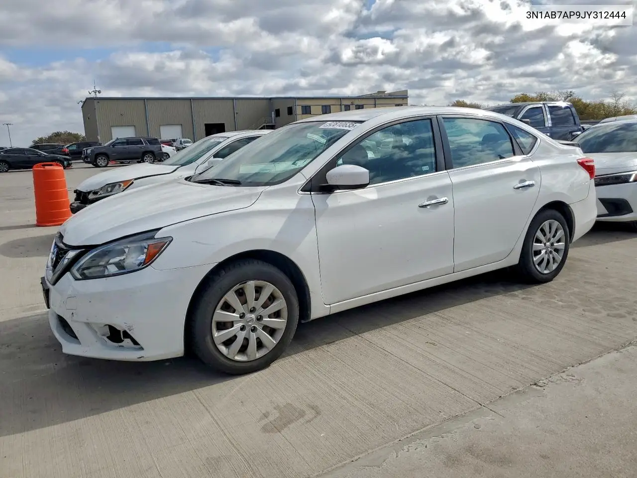 3N1AB7AP9JY312444 2018 Nissan Sentra S