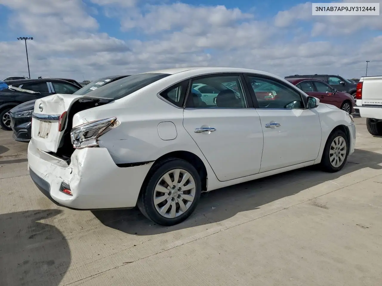 3N1AB7AP9JY312444 2018 Nissan Sentra S