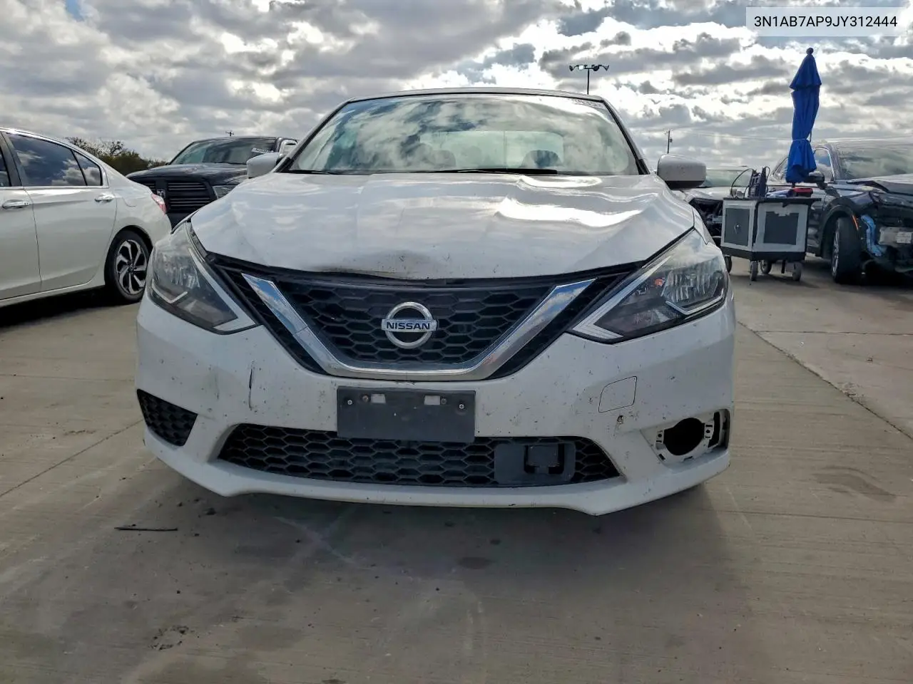 3N1AB7AP9JY312444 2018 Nissan Sentra S