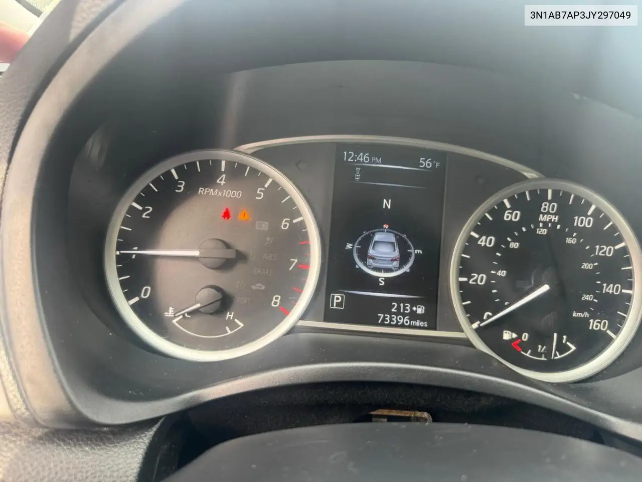 3N1AB7AP3JY297049 2018 Nissan Sentra S