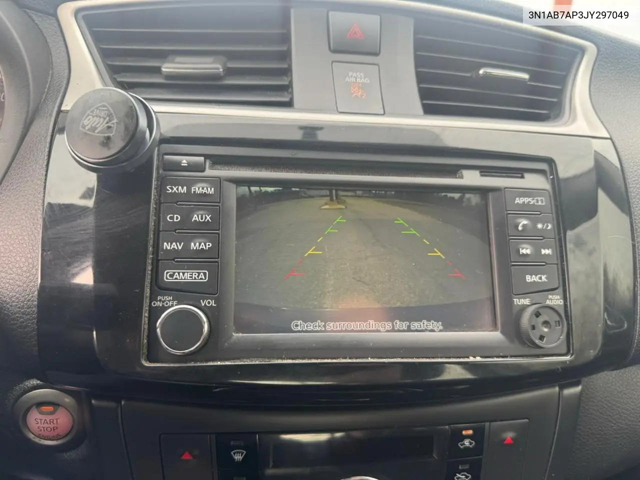 3N1AB7AP3JY297049 2018 Nissan Sentra S