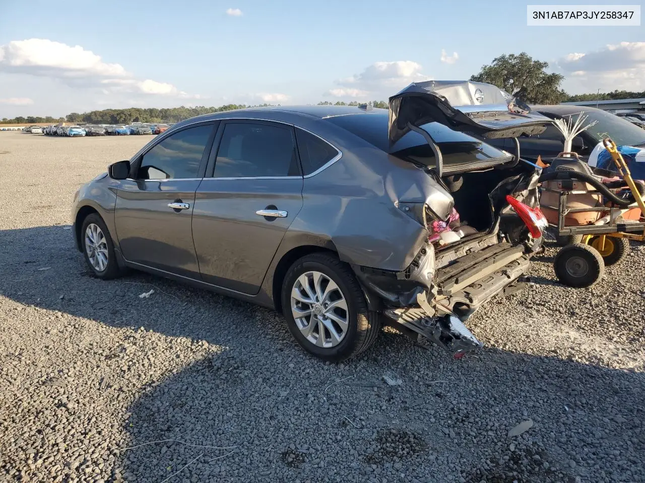 3N1AB7AP3JY258347 2018 Nissan Sentra S