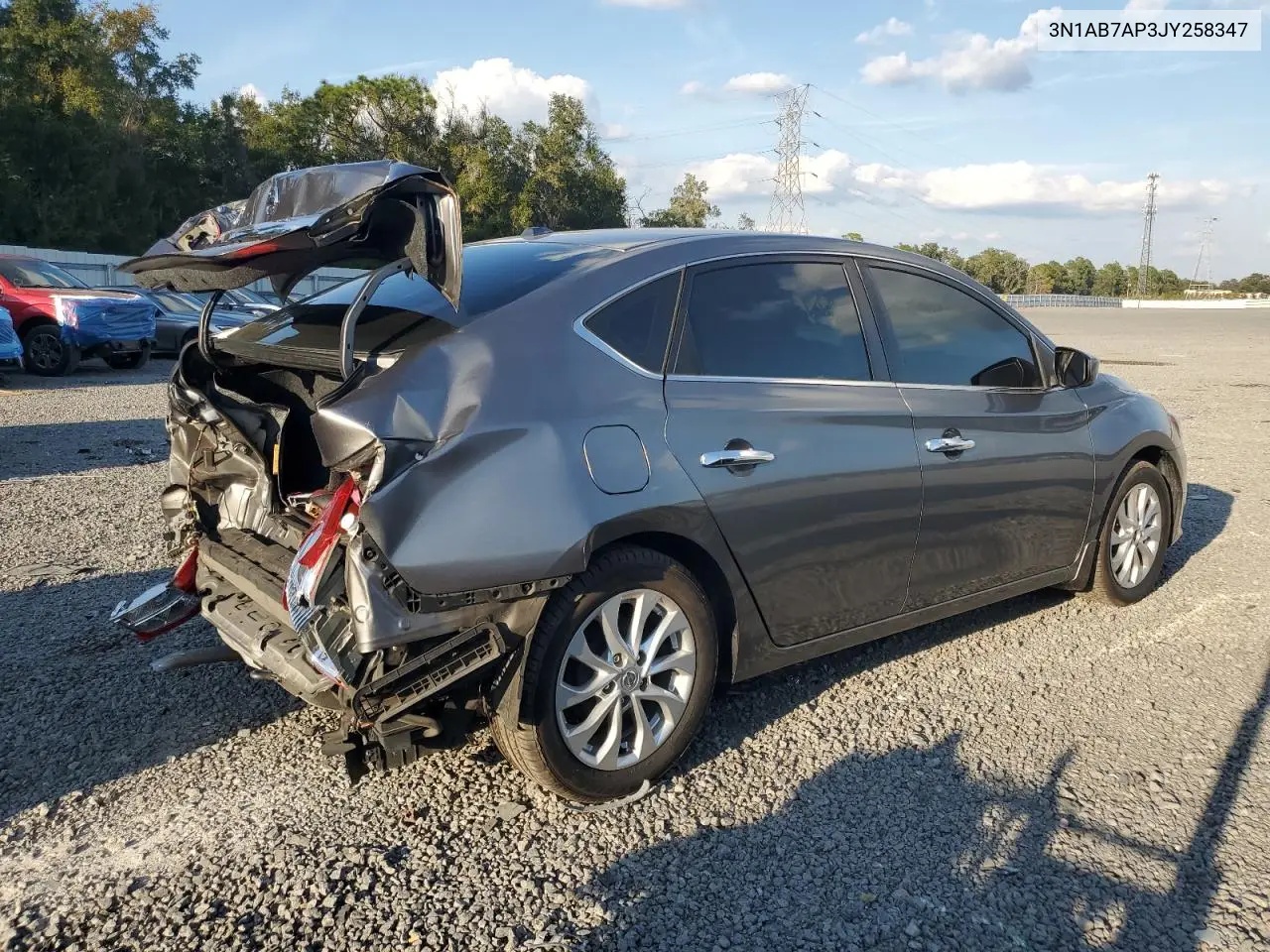3N1AB7AP3JY258347 2018 Nissan Sentra S