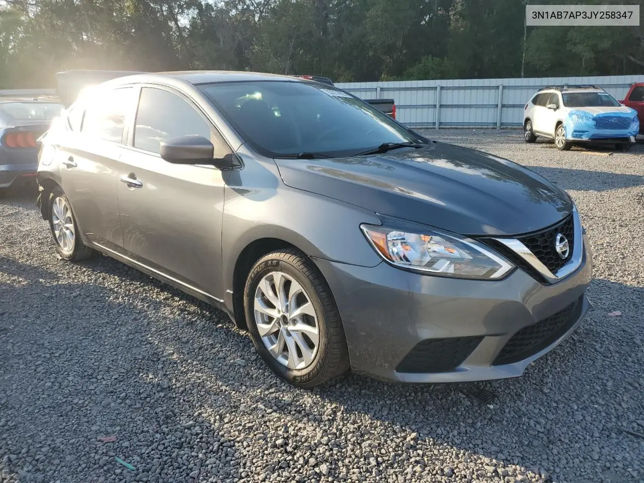 3N1AB7AP3JY258347 2018 Nissan Sentra S