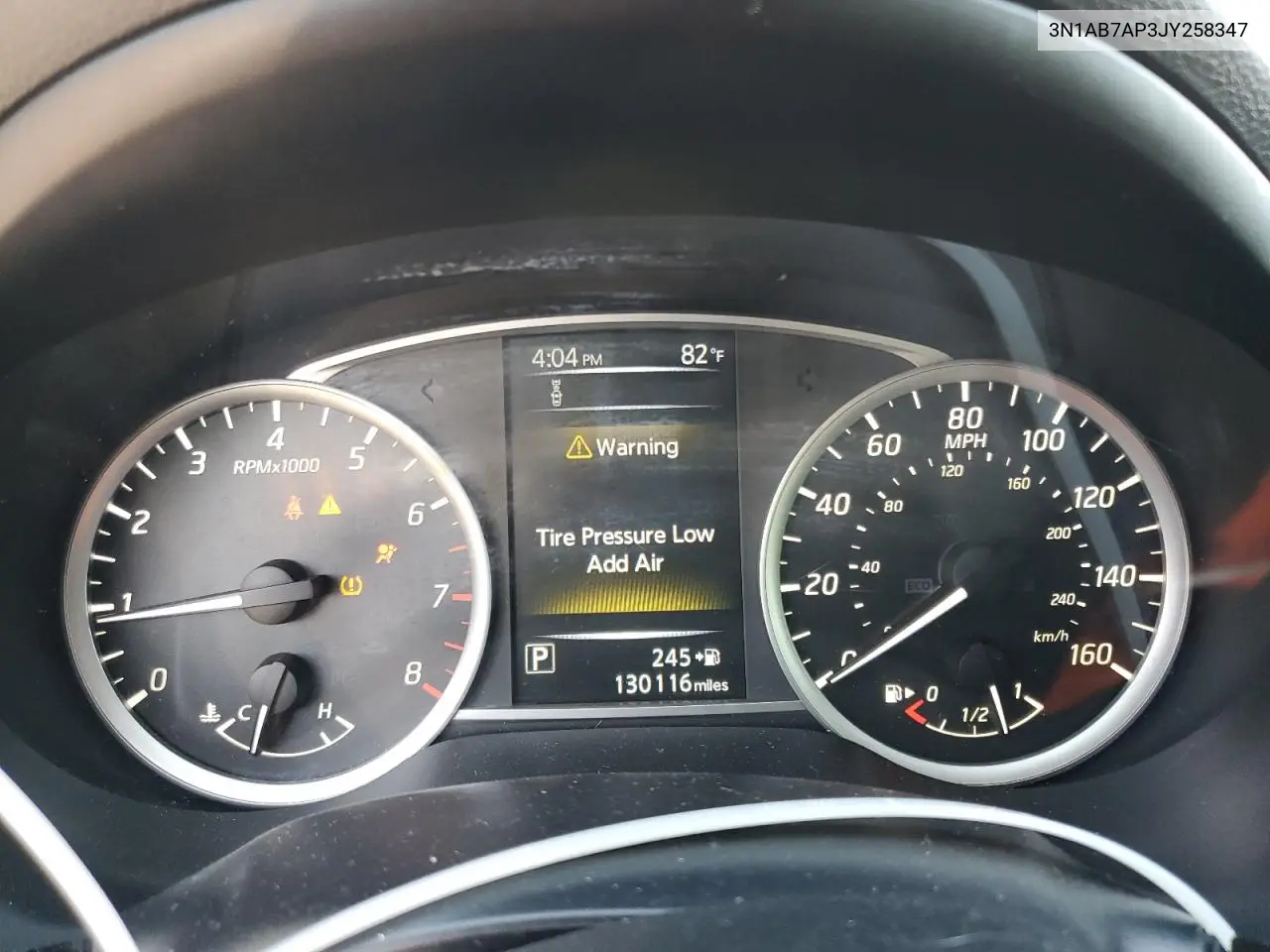 3N1AB7AP3JY258347 2018 Nissan Sentra S