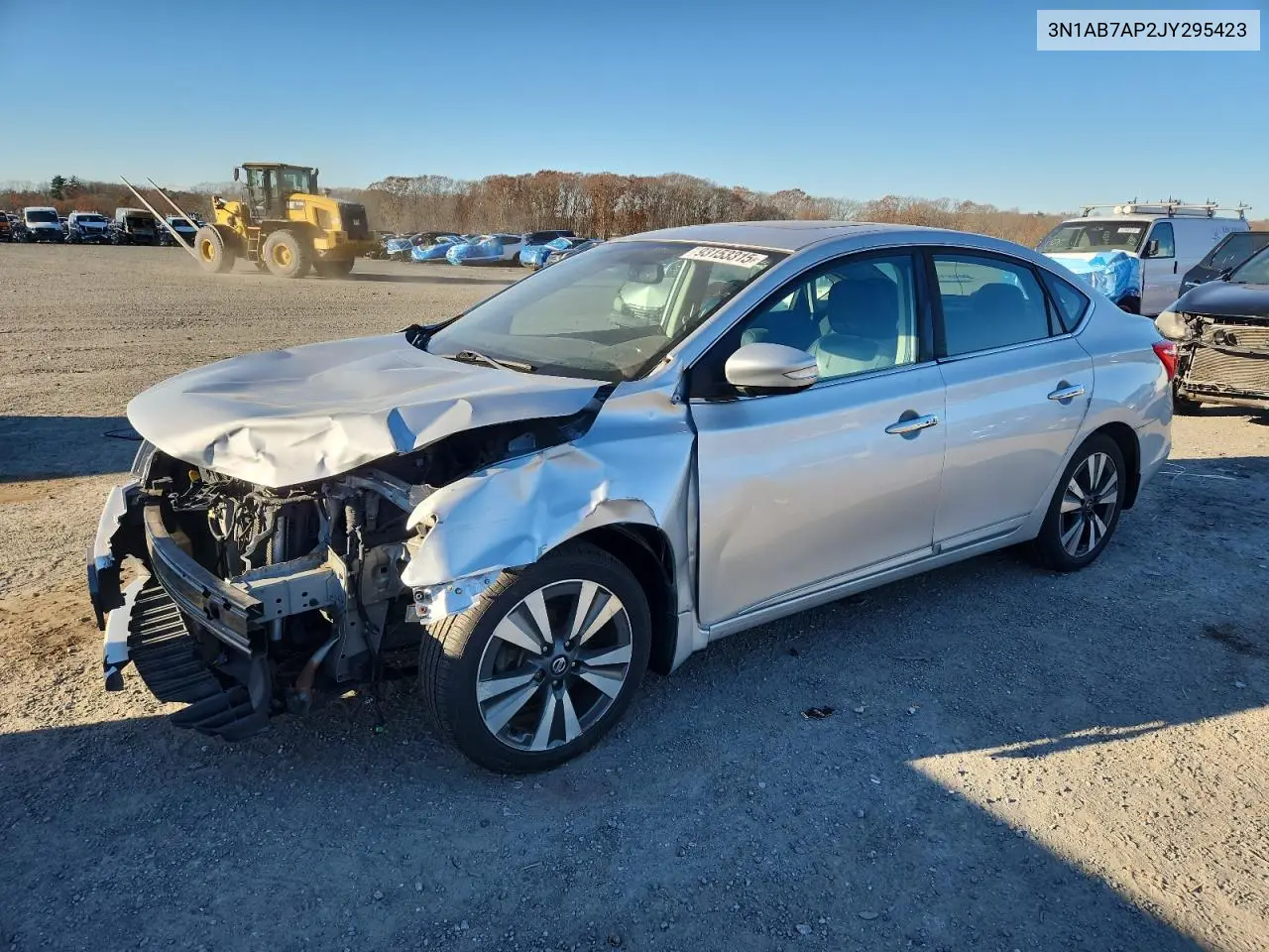 3N1AB7AP2JY295423 2018 Nissan Sentra S