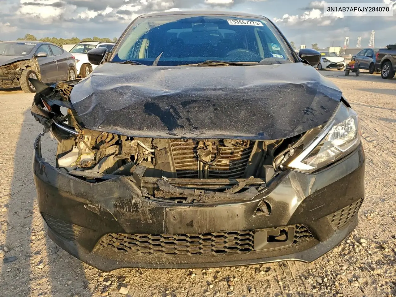 3N1AB7AP6JY284070 2018 Nissan Sentra S