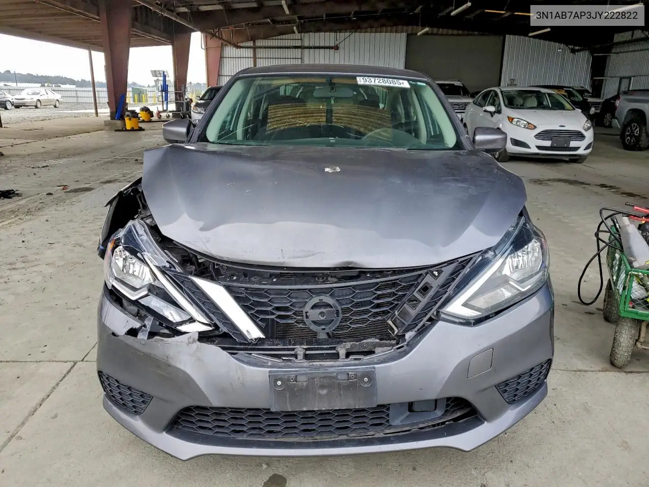 3N1AB7AP3JY222822 2018 Nissan Sentra S