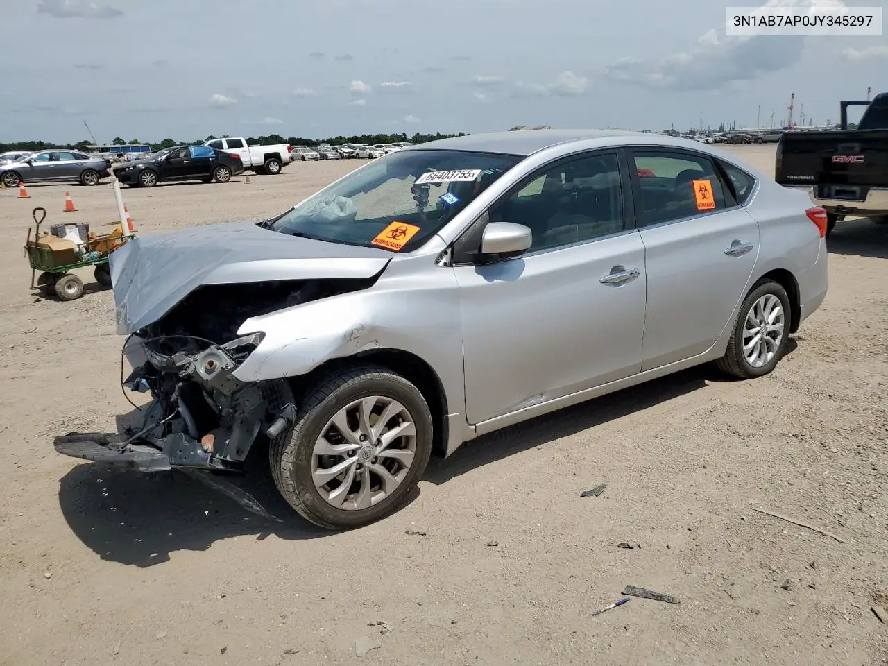 3N1AB7AP0JY345297 2018 Nissan Sentra S