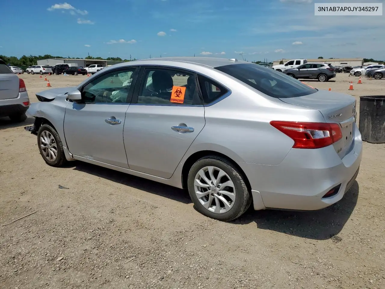 3N1AB7AP0JY345297 2018 Nissan Sentra S
