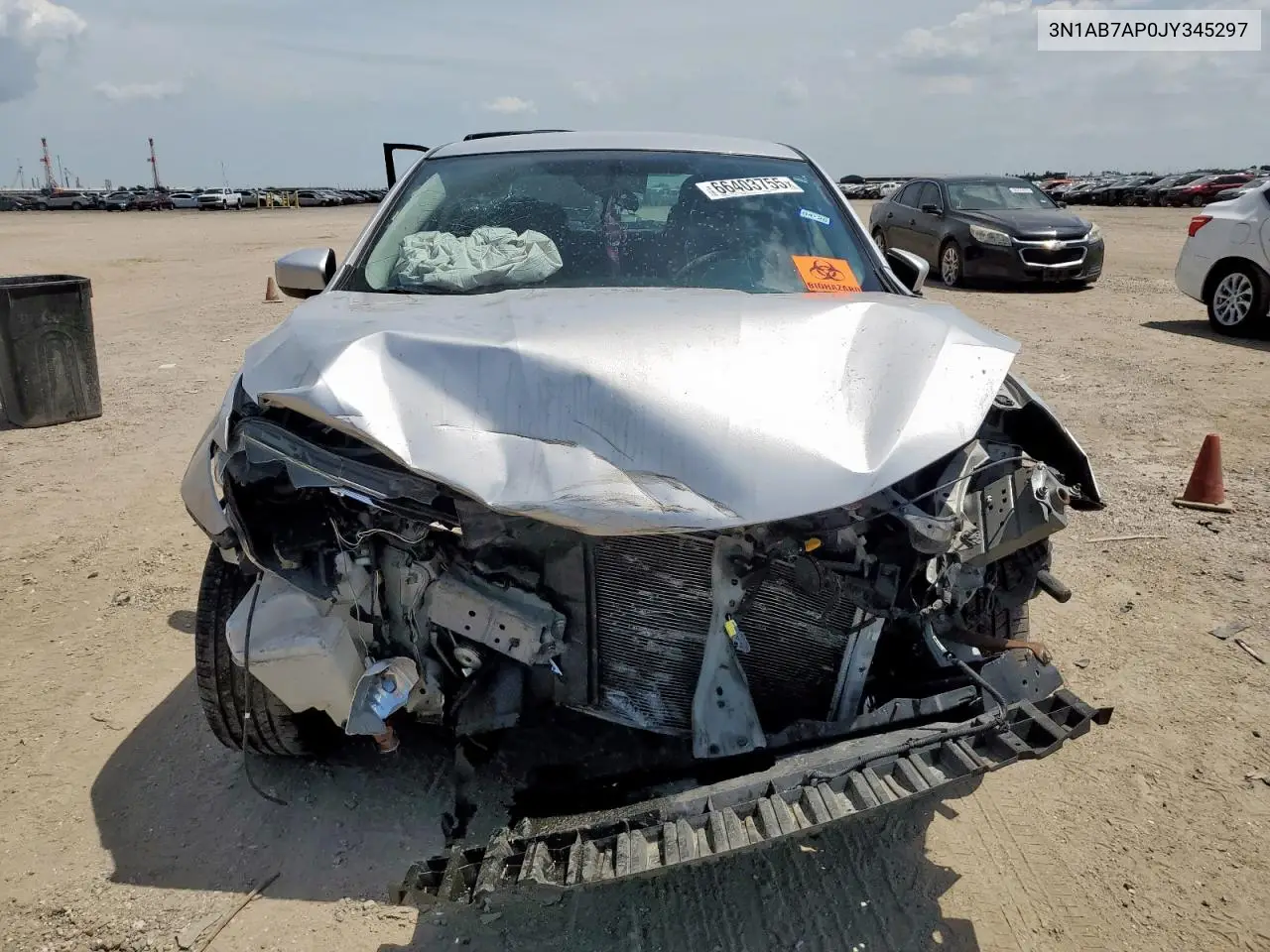 3N1AB7AP0JY345297 2018 Nissan Sentra S