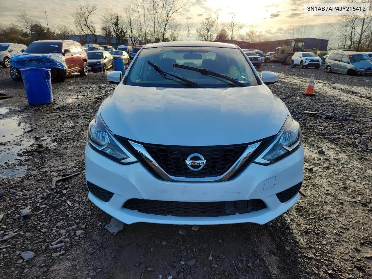 3N1AB7AP4JY215412 2018 Nissan Sentra S