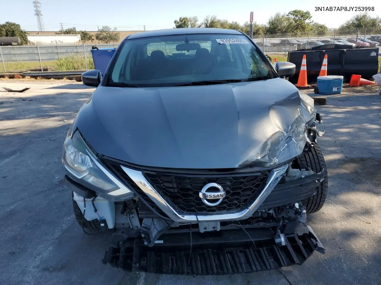3N1AB7AP8JY253998 2018 Nissan Sentra S