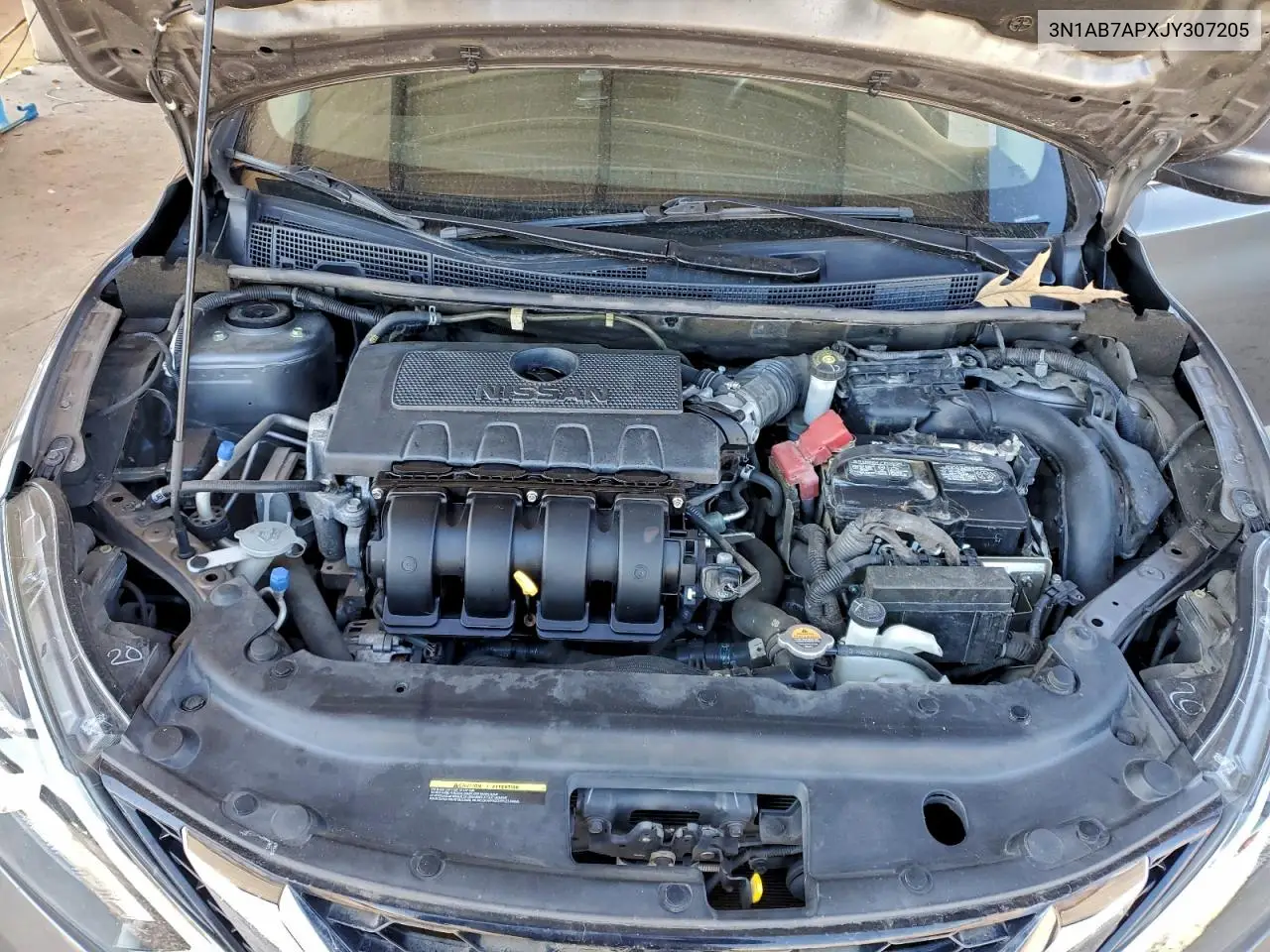 3N1AB7APXJY307205 2018 Nissan Sentra S