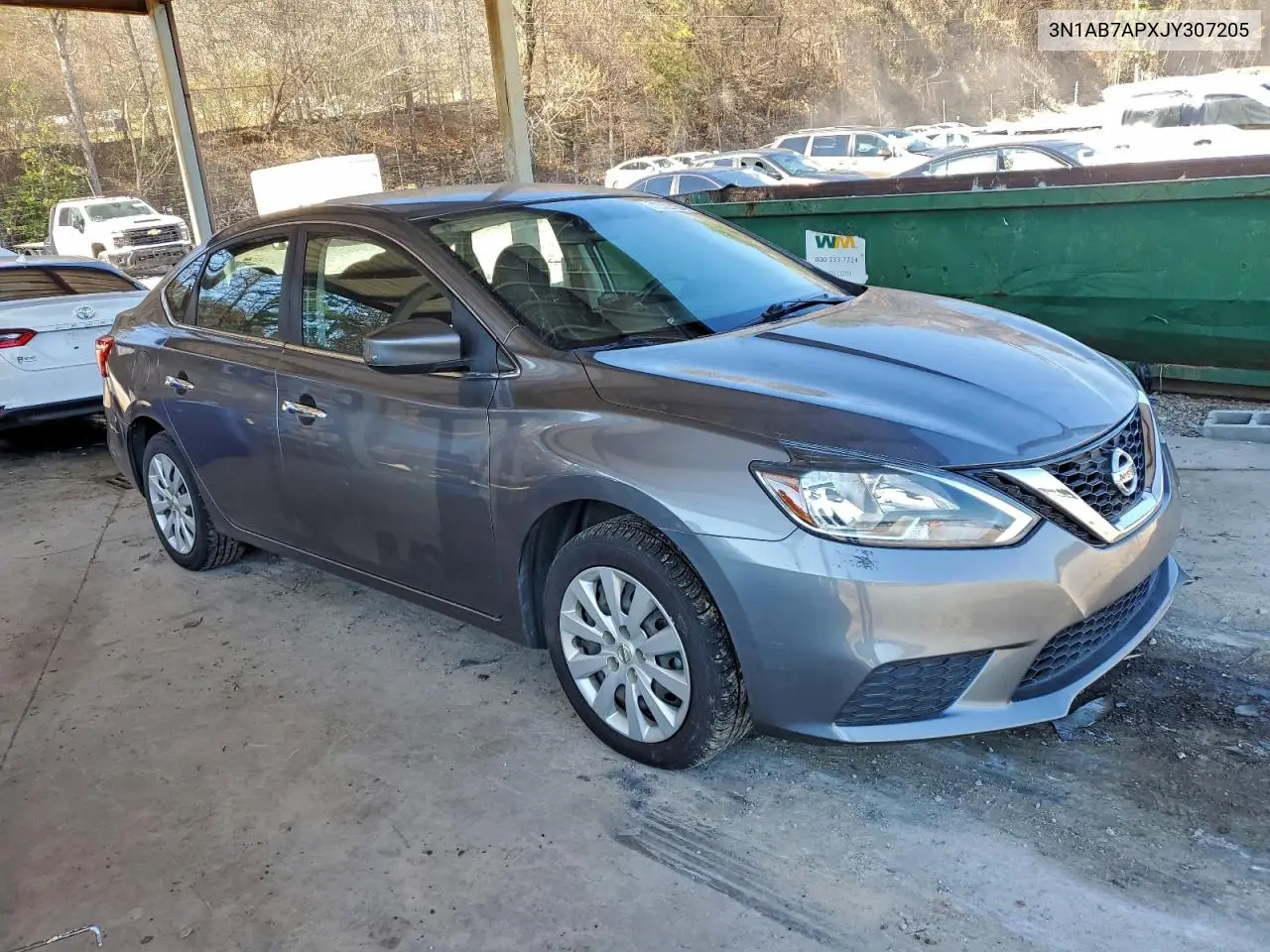 3N1AB7APXJY307205 2018 Nissan Sentra S