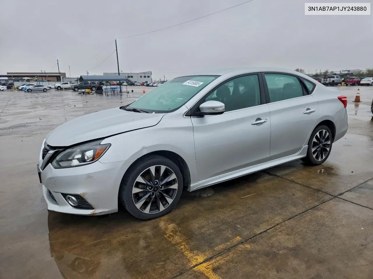 3N1AB7AP1JY243880 2018 Nissan Sentra S